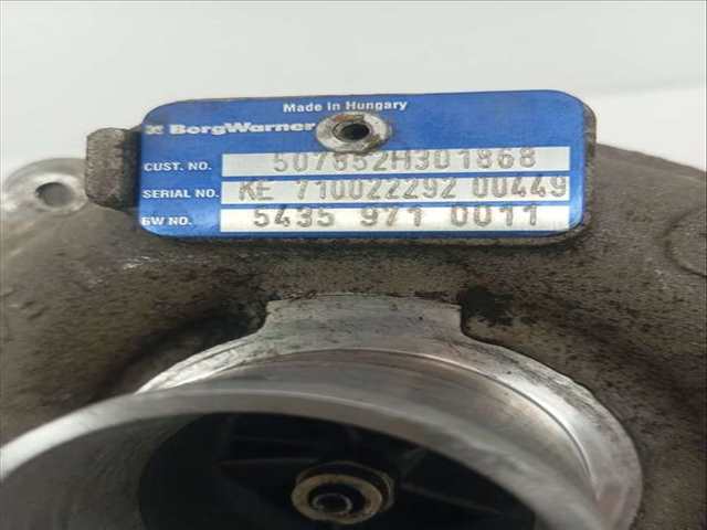 Foto 2ª: Turbocompresor Renault Kangoo EXPRESS CONFORT 68CV 50KW [K9K714] (2008)