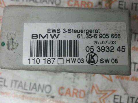 Foto 4ª: Centralita Inmovilizador Bmw Serie 3 315 BERLINA 170CV 125KW (1998)