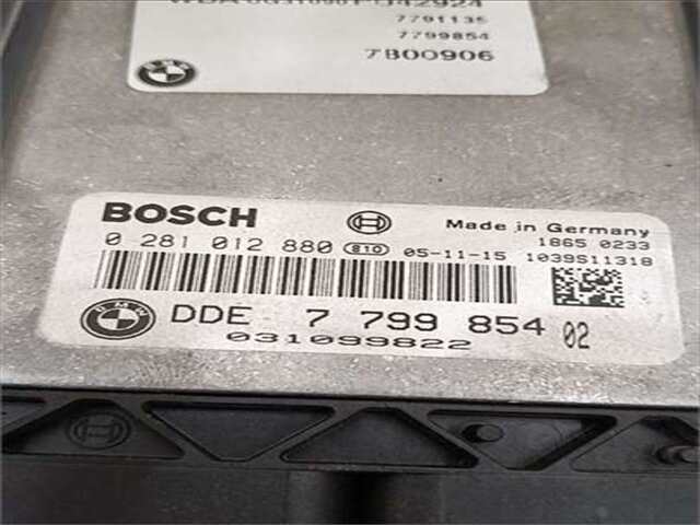 Foto 3ª: Centralita Motor ECU Bmw Serie 1 114 2.0 118D [2.0 LTR. - 90 KW 16V DIESEL CAT] [204DA]