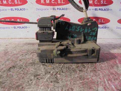Foto 2ª: Cerradura Puerta Delantera Derecha Opel Astra 1.6 CAT Z 16 SE - L55) BERLINA 84CV 62KW [Z16SE] (2002)