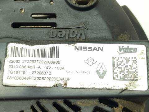 Foto 3ª: Alternador Renault Trafic L1H1 28T (2014)