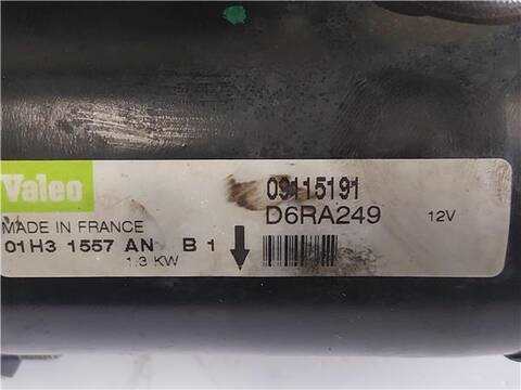 Foto 3ª: Motor de Arranque Opel Astra 1.6 COMFORT BERLINA 101CV 74KW [G-Z16XE] (2003)