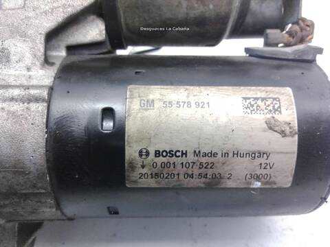 Foto 2ª: Motor de Arranque Opel Astra VERSION INDEFINIDA (2009)