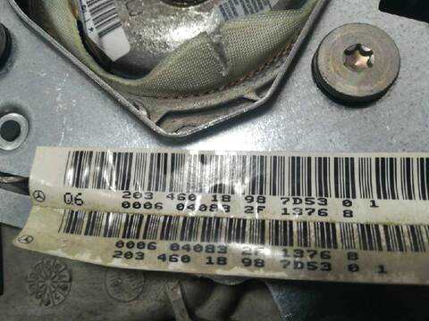 Foto 4ª: Airbag Delantero Izquierdo Mercedes Clase C 160 270 CDI 203.016) BERLINA 170CV 125KW [612962] (2003)