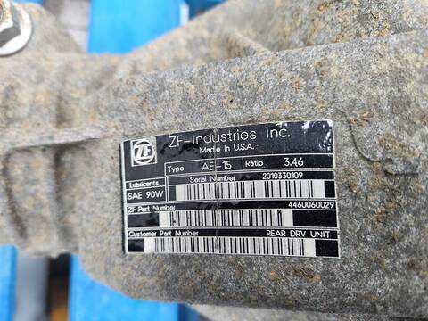 Foto 2ª: Diferencial Trasero Mercedes Clase ML 270 2.7 CDI 20V CAT W163) [OM612963] (2001)