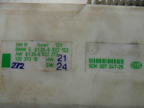 Foto 3ª: Modulo Confort BCM Bmw Serie 5 518 530D BERLINA 193CV 142KW [M57306D1] (2002)