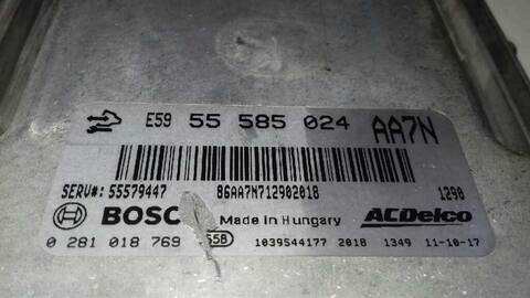 Foto 2ª: Centralita Motor ECU Opel Zafira EDITION 165CV 121KW [A20DTH] (2012)