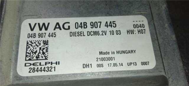 Centralita Motor ECU Volkswagen Polo 1.4 ADVANCE BMT [1.4 LTR. - 55 KW TDI]