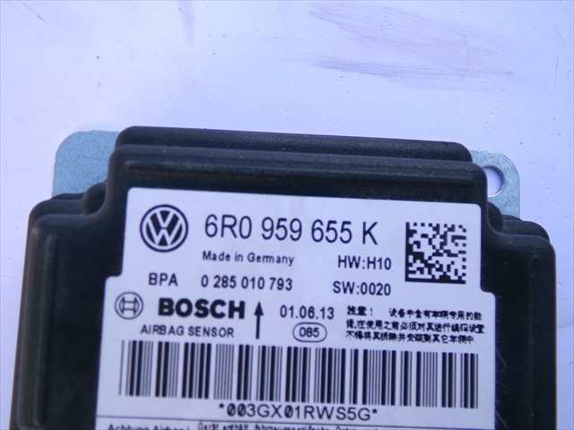 Foto 2ª: Centralita Airbag Volkswagen Polo 1.2 TSI 2009-2014 [CBZ] (2014)