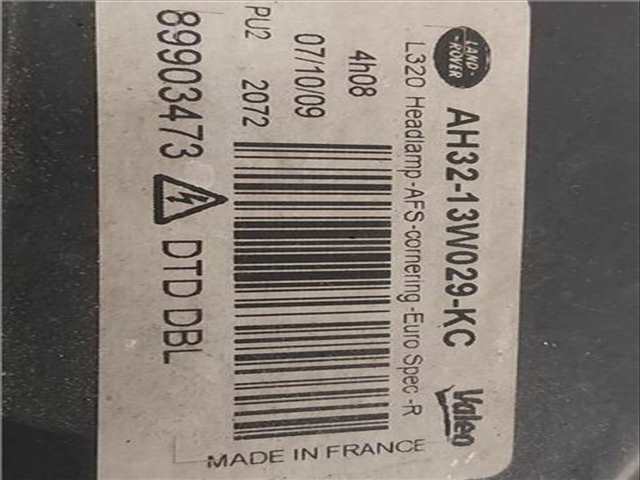 Foto 3ª: Faro Derecho Land Rover Range 3.0 V6 TD SE 245CV 180KW [306DT] (2009)