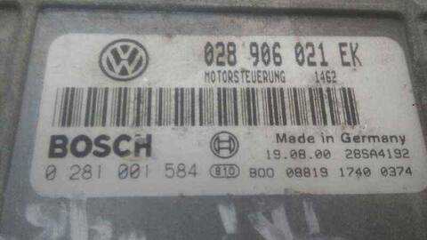 Foto 2ª: Centralita Motor ECU Seat Ibiza VERSION INDEFINIDA (1993)