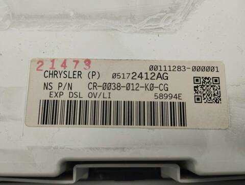 Foto 3ª: Cuadro de Instrumentos Jeep Grand Cherokee CRD LAREDO 218CV 160KW [EXL] (2008)