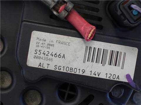 Foto 3ª: Alternador Renault Megane 1.9 DTI LA08 LA0N) 98CV 72KW I CLASSIC LA0) [D-F9Q A 7] (2000)