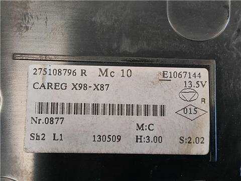 Foto 3ª: Mando Climatizador Renault Clio 1.5 DYNAMIQUE 90CV 66KW [K9K 628] (2013)