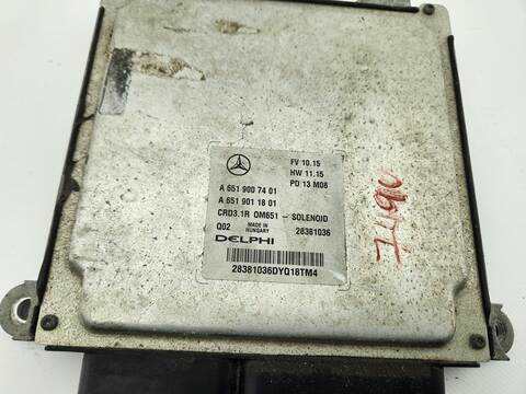 Foto 3ª: Centralita Motor ECU Mercedes Clase G 230 GLK 220 CDI 4-MATIC BE 204.984) 170CV 125KW [OM651912] (2011)