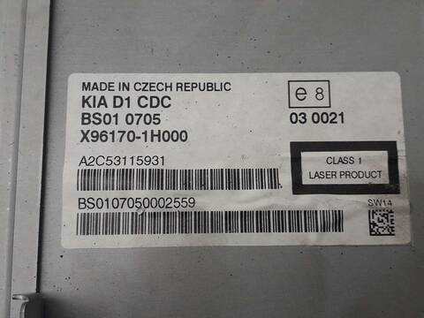 Foto 2ª: Sistema Audio Radio CD Kia Ceed 1.6 CAT 122CV 90KW (2007)