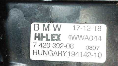 Foto 3ª: Elevalunas Eléctrico Delantero Derecho Bmw X2 SDRIVE18D M SPORT 150CV 110KW [B47C20B] (2019)