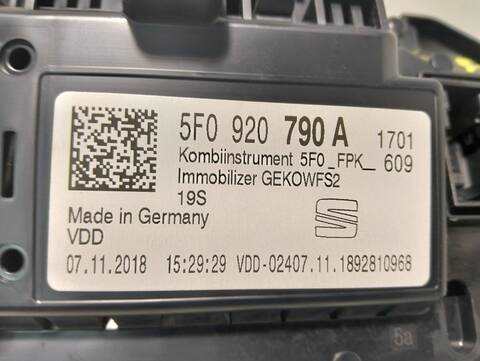 Foto 2ª: Cuadro de Instrumentos Seat Leon 2.0 16V TSI 290CV (2012)