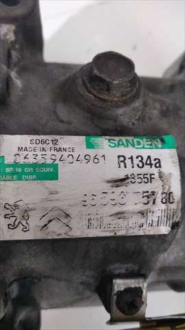 Foto 2ª: Compresor Aire Acondicionado Citroen C4 1.6 D [9HX] (2009)