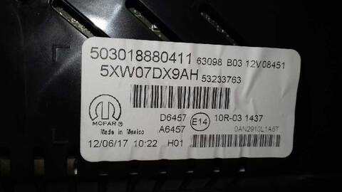 Foto 3ª: Cuadro de Instrumentos Jeep Compass 2.0 CRD 140CV 103KW [55263087] (2017)