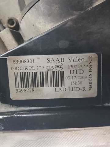 Foto 3ª: Faro Derecho Saab 9-5 3.0 D [D308L] (2004)