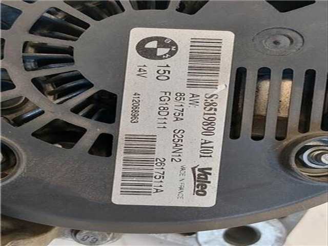 Foto 3ª: Alternador Bmw Serie 3 315 2.0 318D BERLINA 143CV 105KW [N47D20C] (2012)
