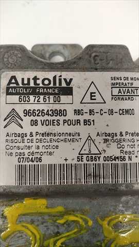 Foto 1ª: Centralita Airbag Citroen C4 1.6 D [D/9HY] (2006)