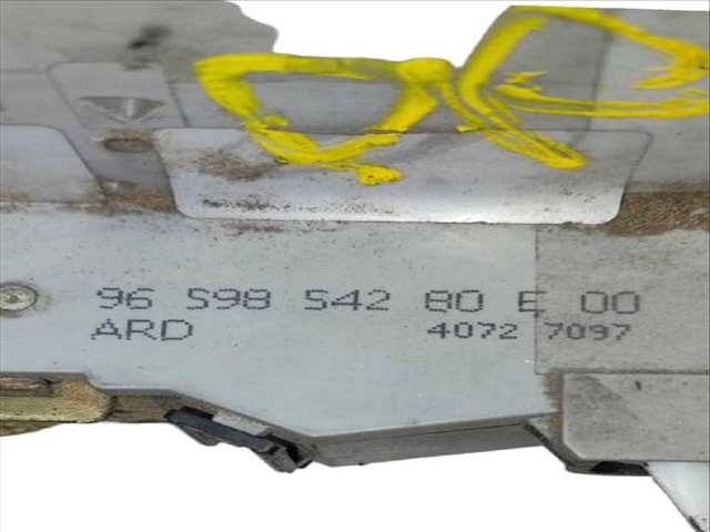 Cerradura Puerta Trasera Derecha Peugeot 407 2.0