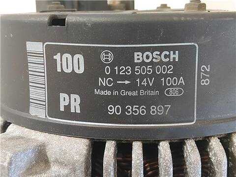 Foto 3ª: Alternador Opel Vectra 1.6 I 16V BERLINA 100CV 74KW [X 16 XEL] (1999)