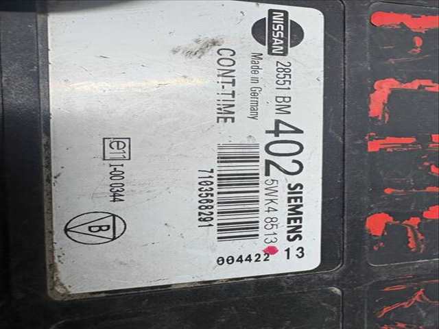 Foto 2ª: Modulo Confort BCM Nissan Almera VERSION INDEFINIDA (2003)