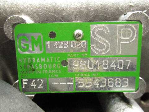 Foto 2ª: Caja Cambios Bmw Serie 3 315 194E1G BERLINA (1998)