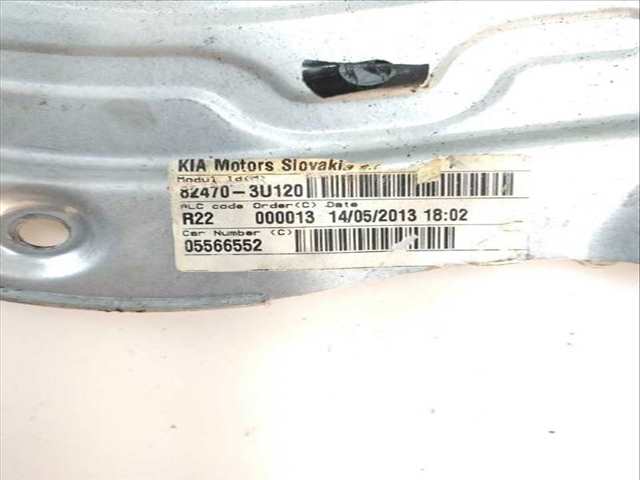 Foto 3ª: Elevalunas Eléctrico Delantero Izquierdo Kia Sportage 1.6 GDI (2009)