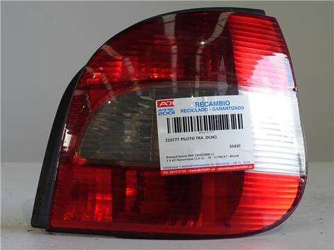 Piloto Trasero Derecho Renault Scenic 1.9 DCI DYNAMIQUE 102CV 75KW RX4 JA0)