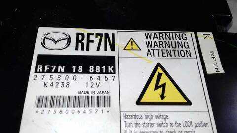 Foto 3ª: Centralita Motor ECU Mazda 5 2.0 ACTIVE 110CV 81KW [RF] (2005)