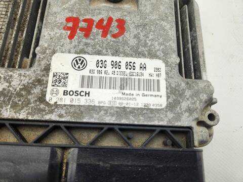 Foto 3ª: Centralita Motor ECU Seat Leon STYLANCE - STYLE 105CV 77KW [BLS] (2008)