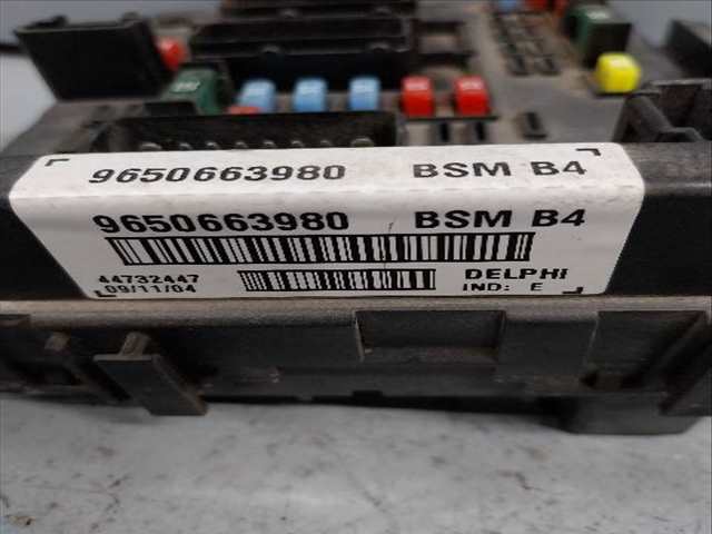 Foto 2ª: Centralita BSM Peugeot 307 1.6 G [G-NFU] (2005)
