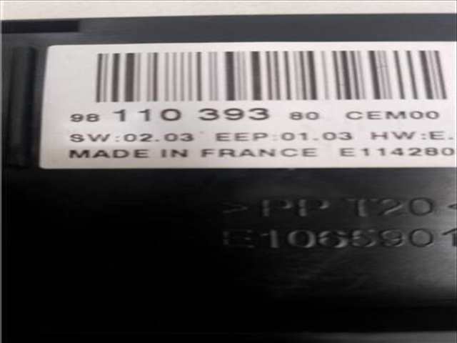 Foto 2ª: Centralita Motor ECU Citroen C4 FEEL 12V E-THP - PURETECH] PICASSO 131CV 96KW [THP] (2018)