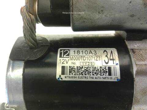 Foto 2ª: Motor de Arranque Mitsubishi Mirage 1.2 A03A) [3A92] (2012)