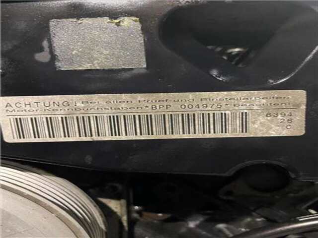 Foto 3ª: Motor Completo Audi A6 2.7 TDI [2.7 LTR. - 132 KW V6 24V TDI] [BPP]