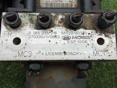 Foto 3ª: Abs Kia Carnival 2.9 CRDI 185CV 136KW [J3] (2007)