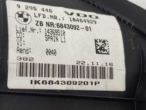 Foto 3ª: Cuadro de Instrumentos Bmw X1 XDRIVE18D [B47C20A] (2015)