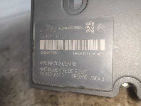 Foto 3ª: Abs Citroen C3 8H01 (2010)