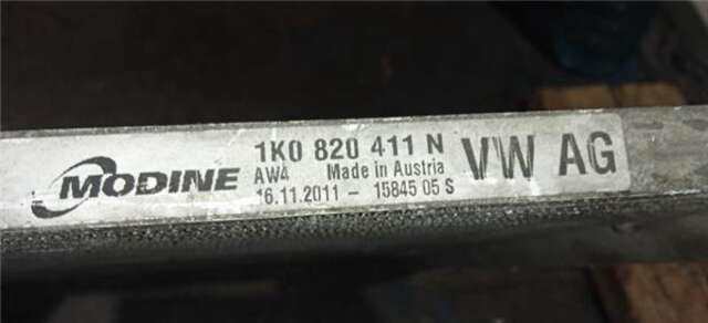 Radiador Calefaccion A.A. Volkswagen Golf 2.0 TDI