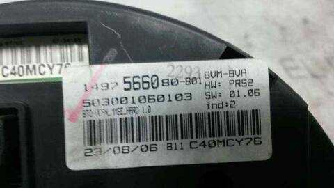 Foto 3ª: Cuadro de Instrumentos Citroen C8 2.0 HDI 136 COLLECTION 136CV 100KW [RHRDW10BTED4] (2007)