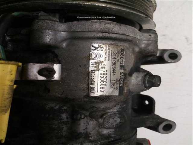 Foto 2ª: Compresor Aire Acondicionado Citroen Berlingo 1.6 HDI - BLUEHDI 75 [9HN (DV6ETED)] (2008)