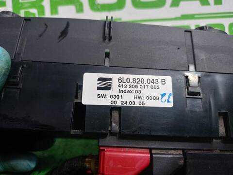 Foto 3ª: Mando Calefacción A. A. Seat Ibiza 1.9 SDI 64CV [ASY] (2001)