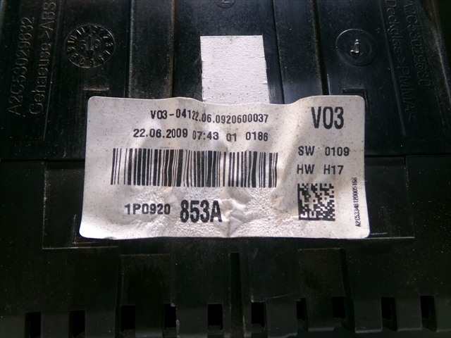 Foto 4ª: Cuadro de Instrumentos Seat Leon 1.9 TDI 2005-2013 [BLS] (2009)