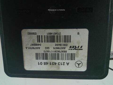 Foto 3ª: Abs Mercedes Clase E 180 E 350 D 213.022) (2016)