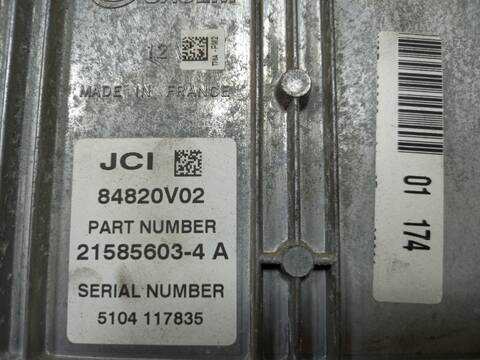 Foto 3ª: Centralita Motor ECU Peugeot 1007 KFV (2006)