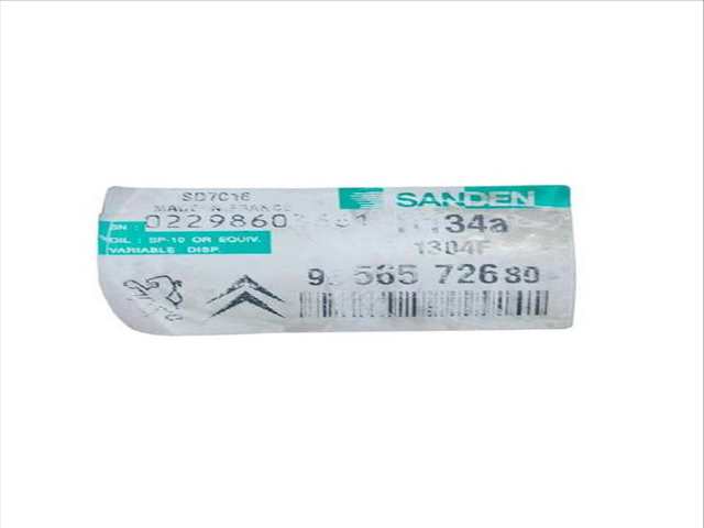 Foto 3ª: Compresor Aire Acondicionado Peugeot 407 1.6 HDI 110 6D9HZC 6D9HYC) (2004)